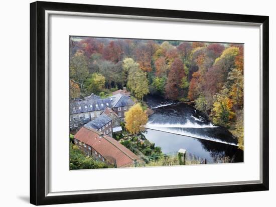 Castle Mills and the Weir-Mark Sunderland-Framed Photographic Print