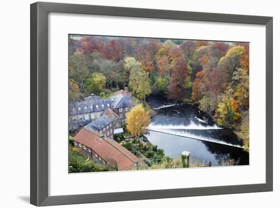 Castle Mills and the Weir-Mark Sunderland-Framed Photographic Print