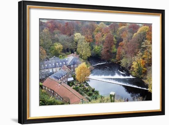 Castle Mills and the Weir-Mark Sunderland-Framed Photographic Print