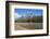 Castle Mountain Behind the Bow River at Castle Junction-Neale Clark-Framed Photographic Print