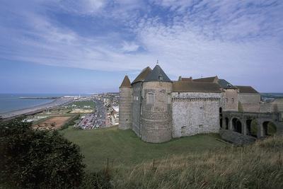 castle on the coast of france castle on the coast of france