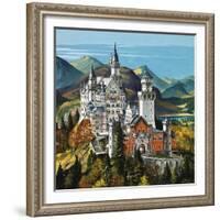 Castle Neuschwanstein-Dan Escott-Framed Giclee Print