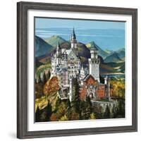 Castle Neuschwanstein-Dan Escott-Framed Giclee Print