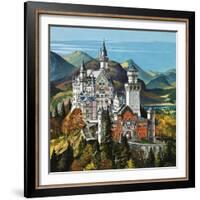 Castle Neuschwanstein-Dan Escott-Framed Giclee Print