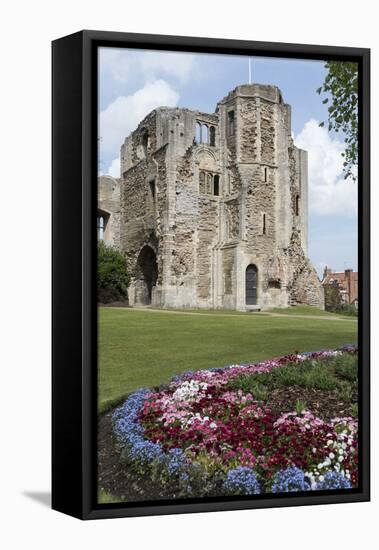 Castle, Newark, Nottinghamshire, England, United Kingdom-Rolf Richardson-Framed Premier Image Canvas