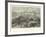 Castle of Chinon, Indre-Et-Loire-Alphonse Marie de Neuville-Framed Giclee Print