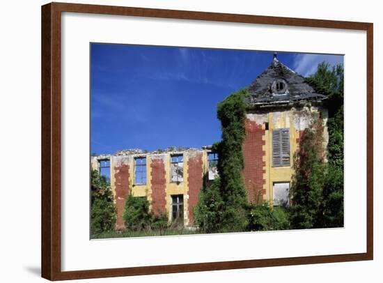 Castle of Coupvray Ruins, Ile-De-France, France, 16th-17th Century-null-Framed Giclee Print