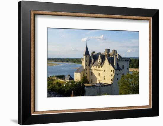 Castle of Montsoreau, dated 15th century, along the Loire River, UNESCO World Heritage Site, Anjou,-Nathalie Cuvelier-Framed Photographic Print