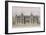 Castle of Neuflize, Garden Facade, Illustration from 'Le Moniteur Des Architectes'-null-Framed Giclee Print