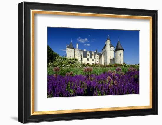 Castle of Rivau, Dated 15th Century, Lemere, Indre Et Loire, Touraine, Loire Valley, France, Europe-Nathalie Cuvelier-Framed Photographic Print