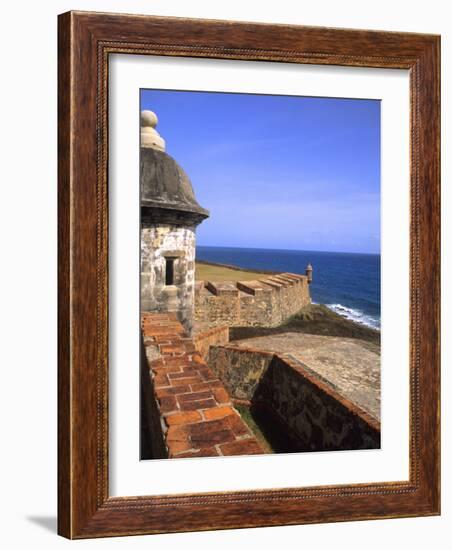 Castle of San Cristobal, Old San Juan, Puerto Rico-Bill Bachmann-Framed Photographic Print