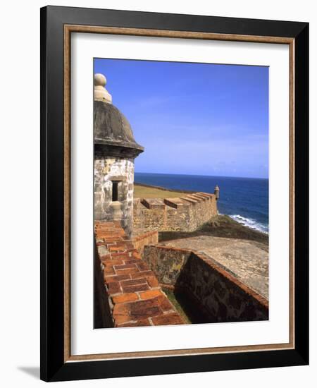 Castle of San Cristobal, Old San Juan, Puerto Rico-Bill Bachmann-Framed Photographic Print