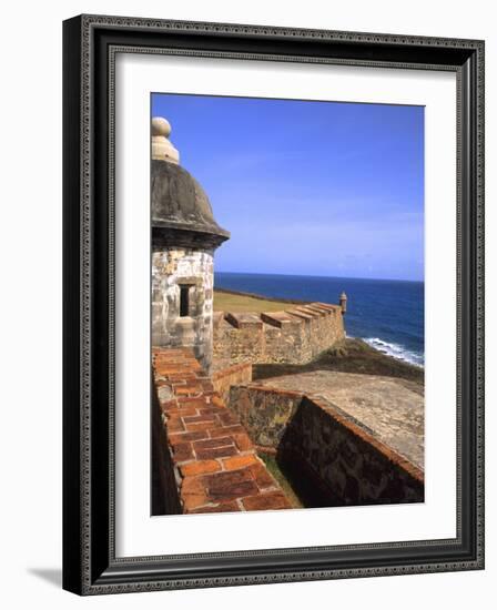 Castle of San Cristobal, Old San Juan, Puerto Rico-Bill Bachmann-Framed Photographic Print