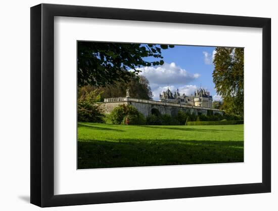 Castle of the Lude (Chateau du Lude), dated from 14th to 17th century, Le Lude, Sarthe, Pays de la -Nathalie Cuvelier-Framed Photographic Print