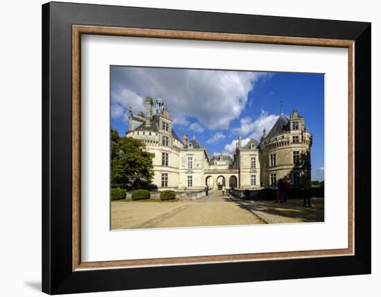 Castle of the Lude (Chateau du Lude), dated from 14th to 17th century, Le Lude, Sarthe, Pays de la -Nathalie Cuvelier-Framed Photographic Print