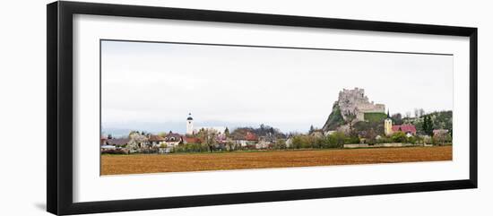 Castle on a Cliff, Beckov Castle, Beckov, Nove Mesto Nad Vahom District, Trencin Region, Slovakia-null-Framed Photographic Print
