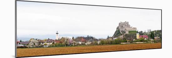 Castle on a Cliff, Beckov Castle, Beckov, Nove Mesto Nad Vahom District, Trencin Region, Slovakia-null-Mounted Photographic Print