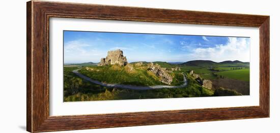 Castle on a Hill, Dunamase Castle, Port Laoise, County Laois, Republic of Ireland-null-Framed Photographic Print