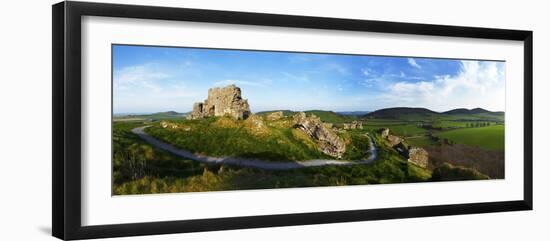 Castle on a Hill, Dunamase Castle, Port Laoise, County Laois, Republic of Ireland-null-Framed Photographic Print