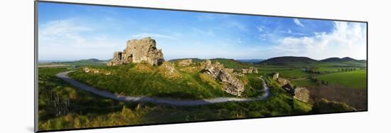 Castle on a Hill, Dunamase Castle, Port Laoise, County Laois, Republic of Ireland-null-Mounted Photographic Print