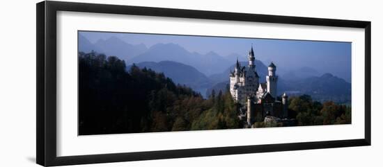 Castle on a Hill, Neuschwanstein Castle, Bavaria, Germany-null-Framed Photographic Print