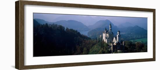 Castle on a Hill, Neuschwanstein Castle, Bavaria, Germany-null-Framed Photographic Print