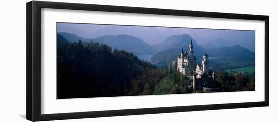 Castle on a Hill, Neuschwanstein Castle, Bavaria, Germany-null-Framed Photographic Print