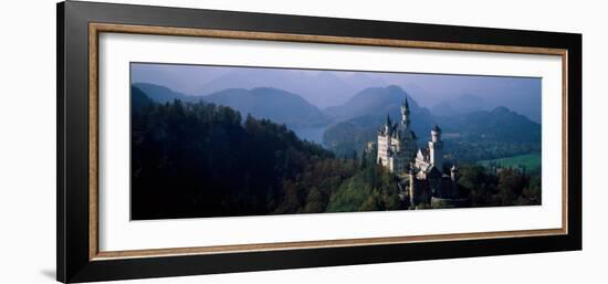 Castle on a Hill, Neuschwanstein Castle, Bavaria, Germany-null-Framed Photographic Print