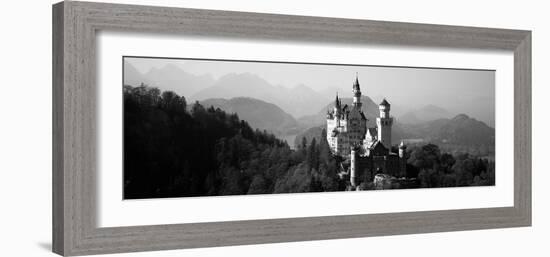 Castle on a Hill, Neuschwanstein Castle, Bavaria, Germany-null-Framed Photographic Print