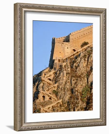 Castle on Peloponnes-Rainer Hackenberg-Framed Photographic Print