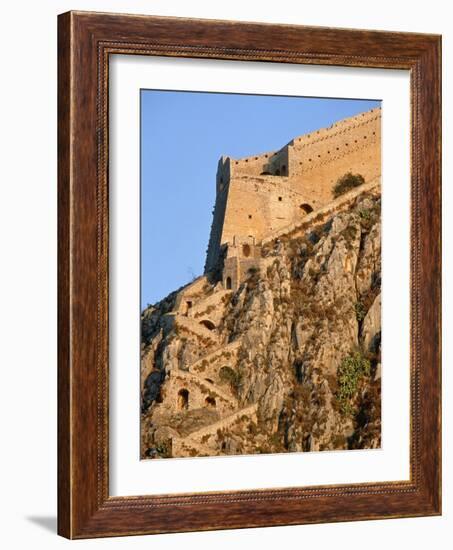 Castle on Peloponnes-Rainer Hackenberg-Framed Photographic Print