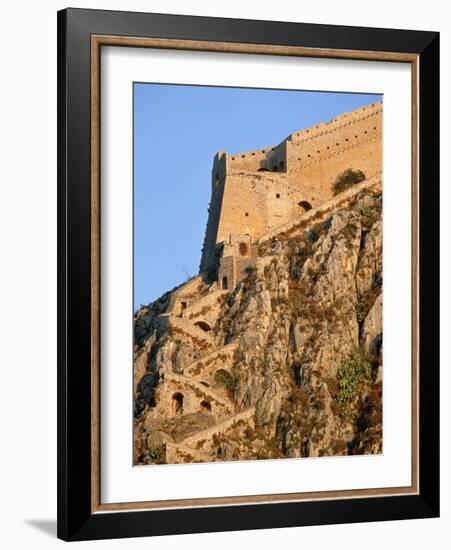 Castle on Peloponnes-Rainer Hackenberg-Framed Photographic Print