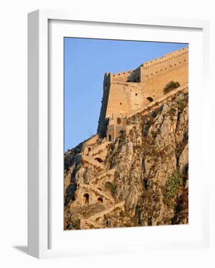 Castle on Peloponnes-Rainer Hackenberg-Framed Photographic Print