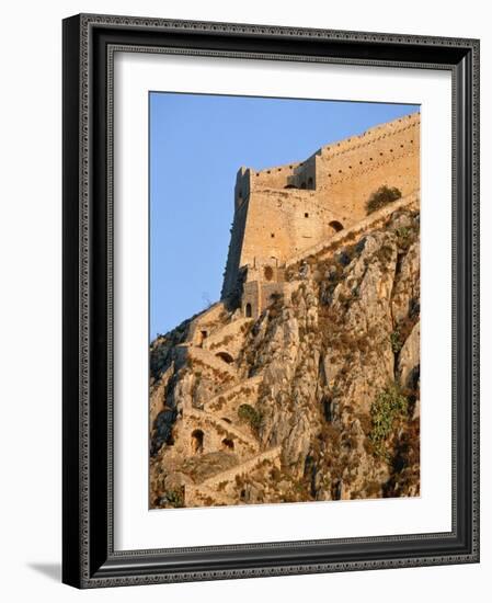 Castle on Peloponnes-Rainer Hackenberg-Framed Photographic Print