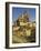 Castle on Skyline and Village Houses, Frias, Castile Leon, Spain, Europe-Michael Busselle-Framed Photographic Print