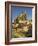 Castle on Skyline and Village Houses, Frias, Castile Leon, Spain, Europe-Michael Busselle-Framed Photographic Print