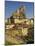 Castle on Skyline and Village Houses, Frias, Castile Leon, Spain, Europe-Michael Busselle-Mounted Photographic Print