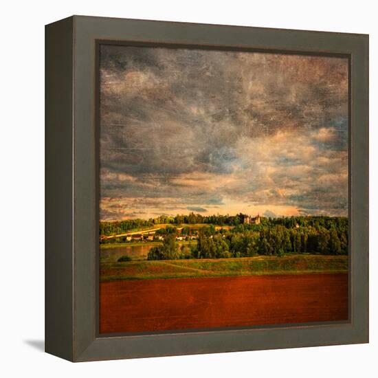 Castle on the Hill-Philippe Sainte-Laudy-Framed Premier Image Canvas