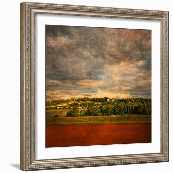 Castle on the Hill-Philippe Sainte-Laudy-Framed Photographic Print