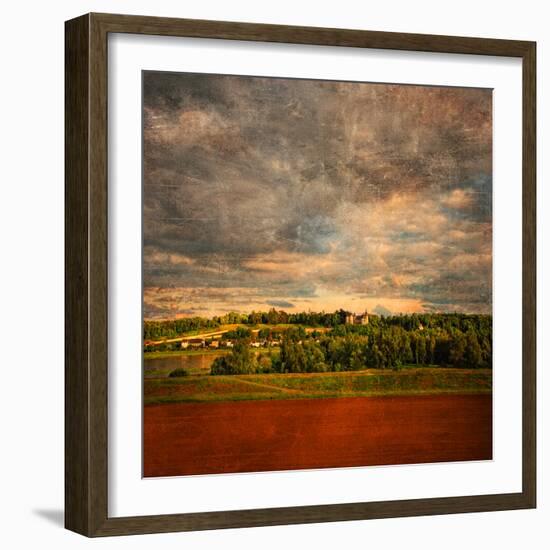 Castle on the Hill-Philippe Sainte-Laudy-Framed Photographic Print