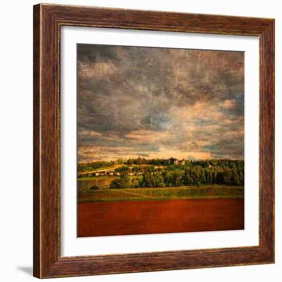 Castle on the Hill-Philippe Sainte-Laudy-Framed Photographic Print