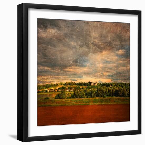 Castle on the Hill-Philippe Sainte-Laudy-Framed Photographic Print