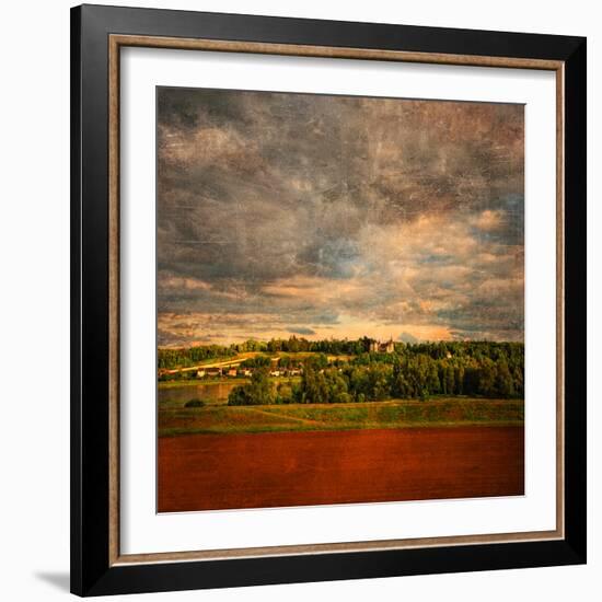 Castle on the Hill-Philippe Sainte-Laudy-Framed Photographic Print
