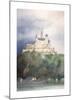 Castle on the Rhine-Andras Kaldor-Mounted Premium Giclee Print