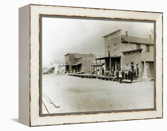 Castle Rock, 1890-null-Framed Premier Image Canvas