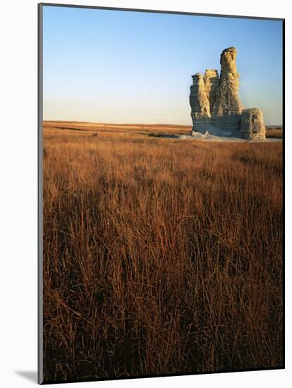 Castle Rock, Gove County, Kansas, USA-Charles Gurche-Mounted Photographic Print