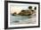 Castle Rock, Santa Barbara, California-null-Framed Art Print