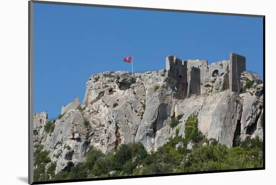 Castle Ruin in the Rocks of the Hill Village of Les Baux-De-Provence, Provence, France, Europe-Martin Child-Mounted Photographic Print