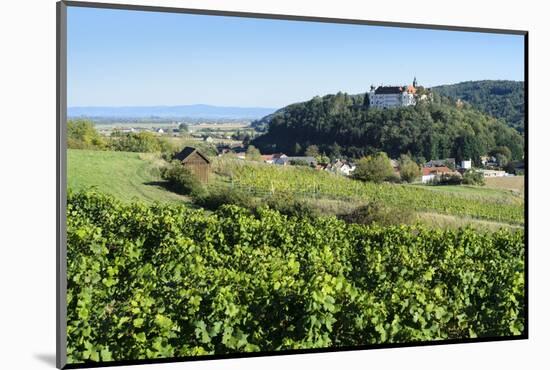 Castle Sitzenberg and Vineyards, Austria-Volker Preusser-Mounted Photographic Print