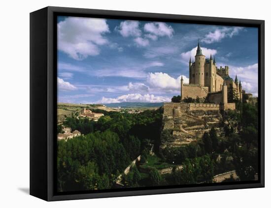 Castle, Spain-Mitch Diamond-Framed Premier Image Canvas